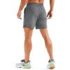 imageMAGCOMSEN Mens Running Shorts 5quot Quick Dry Lightweight Hiking Shorts with Pockets for Workout Athletic Gym04medium Grey