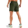 imageMAGCOMSEN Mens Running Shorts 5quot Quick Dry Lightweight Hiking Shorts with Pockets for Workout Athletic Gym05army Green