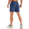 imageMAGCOMSEN Mens Running Shorts 5quot Quick Dry Lightweight Hiking Shorts with Pockets for Workout Athletic Gym06blue Grey