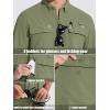 imageMAGCOMSEN Mens Sun Protection Fishing Shirts Long Sleeve UPF 50 Quick Dry Cooling Button Down Shirt for Hiking SafariLight Green