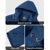 imageMAGCOMSEN Mens Winter Jacket Cotton Fleece Lined Warm Jackets Work Cargo Military Coats with 6 PocketsDenim Blue