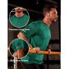 imageMAGCOMSEN Mens Workout Shirts Short Sleeve Tees Quick Dry Moisture Wicking Athletic Gym Running Crewneck TShirtJade Green