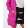 imageMAGCOMSEN Womens Cardigan Open Front Knit Hoodie Sweater Coatigan Jacket 2024 Casual Fall Trendy Coats with PocketsDark Rose