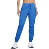 imageMAGCOMSEN Womens Hiking Pants Lightweight Quick Dry Athletic Running Joggers with Pockets Outdoor Travel SweatpantsBlue