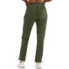 imageMAGCOMSEN Womens Hiking Pants UPF 50 Water Resistant Quick Dry Lightweight Elastic Waist Cargo Pants with 4 PocketsArmy Green