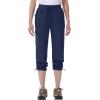 imageMAGCOMSEN Womens Hiking Pants UPF 50 Water Resistant Quick Dry Lightweight Elastic Waist Cargo Pants with 4 PocketsNavy