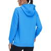 imageMAGCOMSEN Womens Hoodies Thick Fleece Lined Hooded Sweatshirt Warm Sherpa Lined Heavyweight Pullover with PocketIce Blue