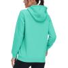 imageMAGCOMSEN Womens Hoodies Thick Fleece Lined Hooded Sweatshirt Warm Sherpa Lined Heavyweight Pullover with PocketMint Green