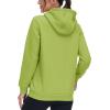 imageMAGCOMSEN Womens Hoodies Thick Fleece Lined Hooded Sweatshirt Warm Sherpa Lined Heavyweight Pullover with PocketOlive Green