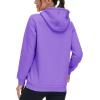 imageMAGCOMSEN Womens Hoodies Thick Fleece Lined Hooded Sweatshirt Warm Sherpa Lined Heavyweight Pullover with PocketPurple