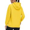 imageMAGCOMSEN Womens Hoodies Thick Fleece Lined Hooded Sweatshirt Warm Sherpa Lined Heavyweight Pullover with PocketYellow