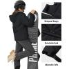 imageMAGCOMSEN Womens Ski Jacket Waterproof Insulated Snow Jacket Warm Windproof Winter Coats with Hood Fleece Lined JacketBlack