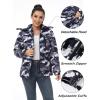 imageMAGCOMSEN Womens Ski Jacket Waterproof Insulated Snow Jacket Warm Windproof Winter Coats with Hood Fleece Lined JacketBlack Camo