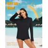 imageMAGCOMSEN Womens Sun Hoodie UPF 50 Long Sleeve Shirts for Hiking Fishing Athletic Lightweight UV HoodieBlack