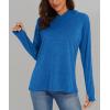 imageMAGCOMSEN Womens Sun Protection Hoodie Shirts UPF 50 Long Sleeve Top Quick Dry Lightweight for Hiking AthleticMedium Blue