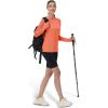 imageMAGCOMSEN Womens Sun Protection Hoodie Shirts UPF 50 Long Sleeve Top Quick Dry Lightweight for Hiking AthleticOrange