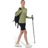 imageMAGCOMSEN Womens Sun Protection Hoodie Shirts UPF 50 Long Sleeve Top Quick Dry Lightweight for Hiking AthleticWheat Green