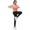 imageMAGCOMSEN Womens UPF 50 Lightweight Zip Up Jackets Cropped Athletic Workout UV Protection Sun Shirt RunningApricot
