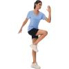 imageMAGCOMSEN Workout Tops for Women UPF 50 Quick Dry Short Sleeve Sun Protection VNeck Shirts Lightweight Hiking T ShirtsLight Blue