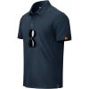 imageMAGCOMSEN Mens Polo Shirts Short Sleeve Athletic Tactical Casual Golf Shirts Dry Fit Moisture Wicking Collared ShirtNavy