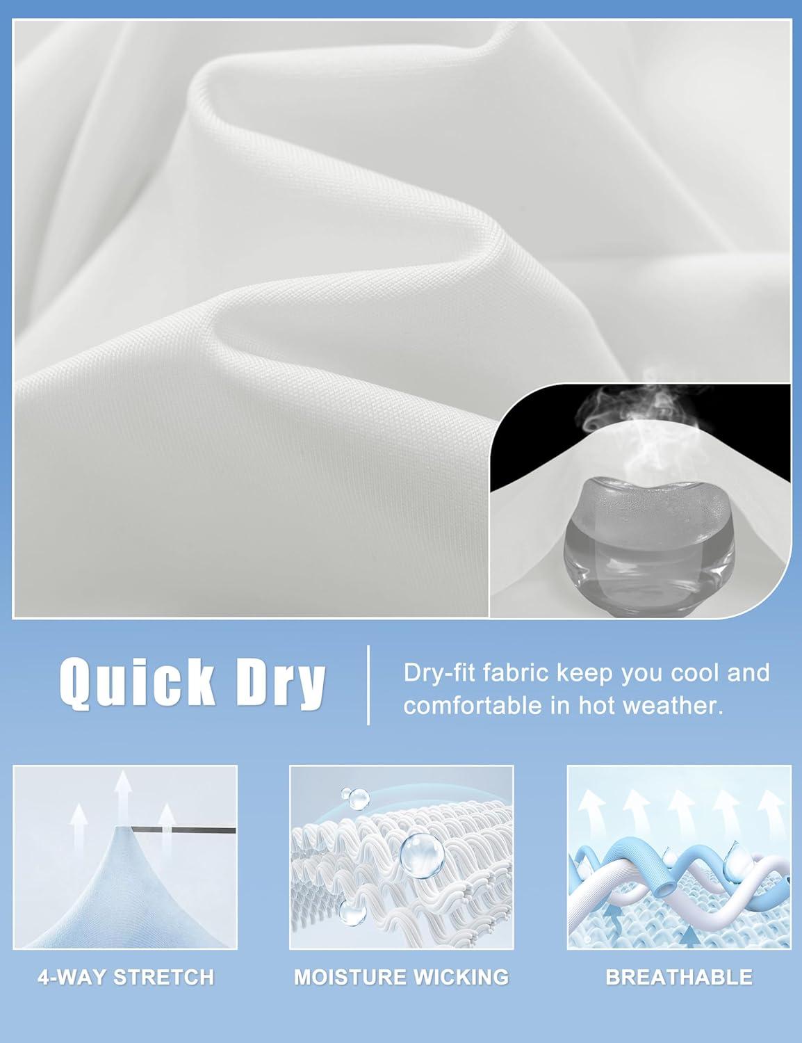 imageMAGCOMSEN Womens Golf Shirt Sleeveless Racerback Polo Shirts Zip Up UPF 50 Quick Dry Tennis Workout Athletic Tank TopsAwhite