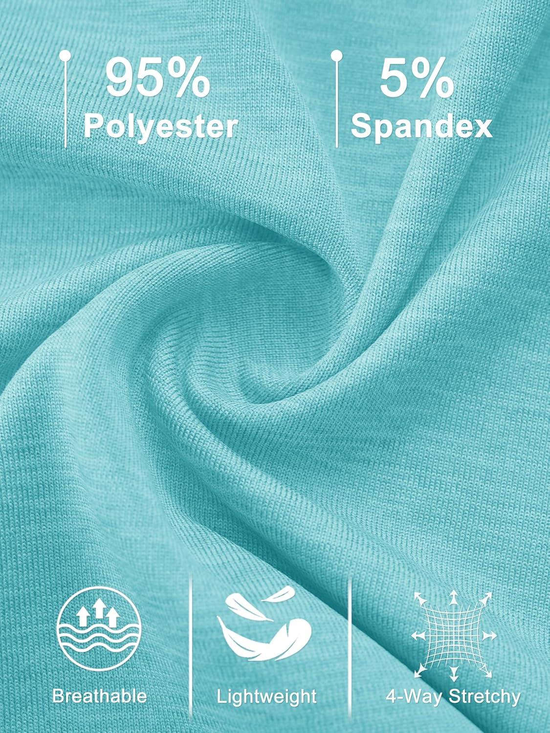 imageMAGCOMSEN Womens Polo Shirts Short Sleeve Quick Dry Golf TShirts Collared Golf Tops for Work Casual 4 ButtonsLight Green