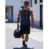 imageMAGCOMSEN Mens Workout Tank Tops Undershirt Cotton Muscle Athletic Sleeveless Shirts for Gym09navy