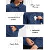 imageMAGCOMSEN Womens Fleece Jackets Fuzzy Button Down Sherpa Jacket Winter Warm Coat Casual Outwear with PocketsRoyal Blue