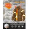 imageMAGCOMSEN Mens Down Jacket Winter Warm Thicken Puffer Coats Water Resistant Windproof Casual Insulated JacketBrown