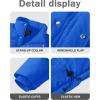 imageMAGCOMSEN Mens Down Jacket Winter Warm Thicken Puffer Coats Water Resistant Windproof Casual Insulated JacketColor Blue
