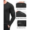 imageMAGCOMSEN Mens Long Sleeve Shirts UPF 50 Sun Protection UV Shirt Dry Fit TShirts for Hiking Running AthleticBlack