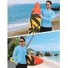 imageMAGCOMSEN Mens Long Sleeve Shirts UPF 50 Sun Protection UV Shirt Dry Fit TShirts for Hiking Running AthleticBlue