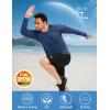 imageMAGCOMSEN Mens Long Sleeve Shirts UPF 50 Sun Protection UV Shirt Dry Fit TShirts for Hiking Running AthleticBluegrey