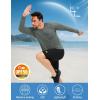 imageMAGCOMSEN Mens Long Sleeve Shirts UPF 50 Sun Protection UV Shirt Dry Fit TShirts for Hiking Running AthleticDark Grey