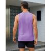 imageMAGCOMSEN Cotton Tank Tops Sleeveless Shirts for Men Athletic Cut Off Shirt Muscle Sleeveless Shirt for Summer Light Purple XL