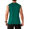 imageMAGCOMSEN Mens Tank Tops Workout Gym Sleeveless Shirts Moisture Wicking Breathable Muscle Shirt Casual Summer TanksEmerald Green