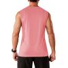 imageMAGCOMSEN Mens Tank Tops Workout Gym Sleeveless Shirts Moisture Wicking Breathable Muscle Shirt Casual Summer TanksPink