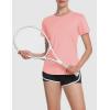 imageMAGCOMSEN Womens UPF 80 Short Sleeve TShirts Moisture Wicking Quick Dry Athletic Workout Rash Guard TopsL Pink