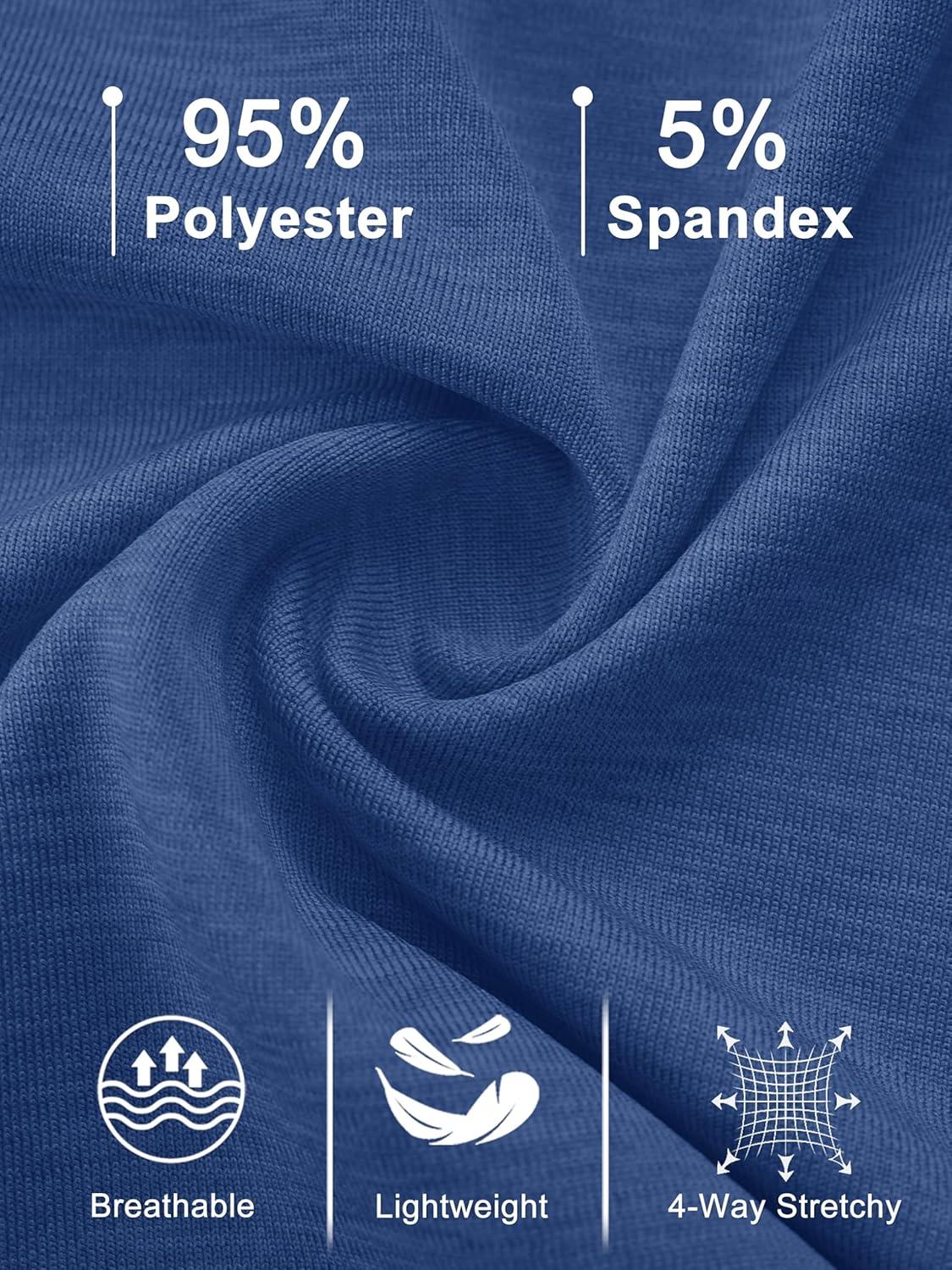 imageMAGCOMSEN Womens Polo Shirts Short Sleeve Quick Dry Golf TShirts Collared Golf Tops for Work Casual 4 ButtonsDark Blue