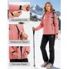 imageMAGCOMSEN Womens Ski Jacket Snow Winter Coat Waterproof Insulated Warm Fleece Thermal Skiing Jacket Windproof RaincoatAquared