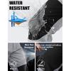 imageMAGCOMSEN Mens Snow Ski Pants Fleece Lined Winter Water Resistant Insulated Work Hiking Snowboard Pants 4 PocketsLight Grey