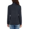 imageMAGCOMSEN Womens Long Sleeve Shirts 14 Zip Pullover UPF 50 Quick Dry Workout Tops Running Athletic Hiking ShirtsBlack