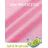 imageMAGCOMSEN Womens Quarter Zip Pullover Long Sleeve UPF 50 Rashguard Golf Sun Protection Shirts Quick Dry Workout TopsPink