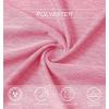 imageMAGCOMSEN Womens Running Shirts Short Sleeve Fitness Workout Athletic TShirt Hiking Shirts Dry Fit Jogging Shirts Pink Small
