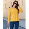 imageMAGCOMSEN Womens Long Sleeve Shirts UPF 50 Sun Protection Shirts for Hiking Fishing Workout Rash GuardGinger