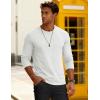 imageMAGCOMSEN Mens Long Sleeve Tee Shirts Lightweight Moisture Wicking Casual Comfort Crewneck Plain Long Sleeve ShirtsWhite