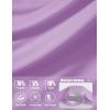 imageMAGCOMSEN Womens Long Sleeve Workout Shirts MoistureWicking Loose Fit Athletic Running Yoga Tops with Thumb HoleLightpurple