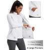 imageMAGCOMSEN Womens Fleece Vest Outerwear Sleeveless Lightweight Zip Jacket Warm Soft Hiking Running Vest Zipper PocketsWhite