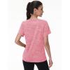 imageMAGCOMSEN Womens Cotton TShirts ShortSleeve Shirts CrewNeck Tops ClassicFit Breathable Casual Summer TeesPink
