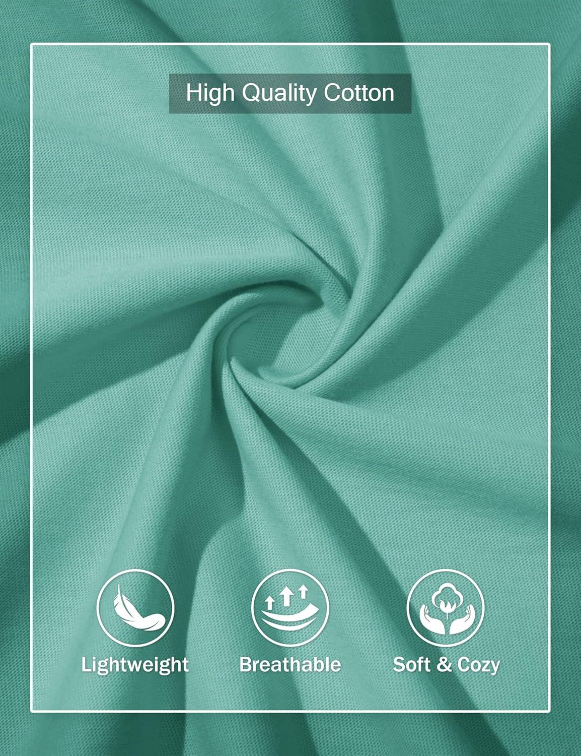 imageMAGCOMSEN Mens Henley Long Sleeve Shirt Cotton Lightweight Tee Shirts Casual Basic Tees with PocketGrey Green